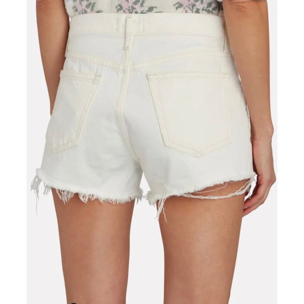 AGOLDE Parker Cut-Off Denim Shorts, Size 29 - Picture 4 of 14